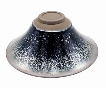 12個シルバー天目盞 茶碗 抹茶碗 建盞和食器 酒器 Amazon.co.jp: EVANEM 窯変 曜変 天目 茶碗 抹茶碗 手作り 窯作